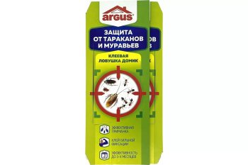 Ловушка от тараканов Аргус , в упак.1 шт.