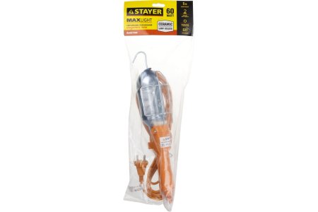 Светильник автомобильный переносной Stayer MASTER 5 м 1 шт 220 В