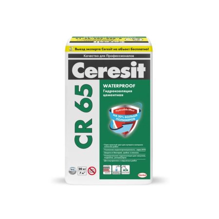 Гидроизоляция CR 65 Ceresit 20 кг