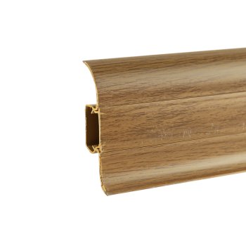 Плинтус Line-Plast L021 Дуб жженый 220