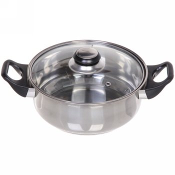 Кастрюля Cook 1,8 л нержавеющая сталь