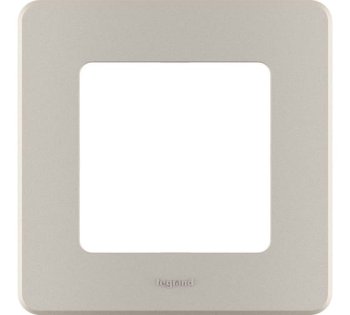Рамка Legrand Inspiria 1 пост, цвет шампань