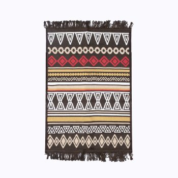 Ковёр интерьерный  SACIL RUG прямой 0,9х0,6 м коричневый