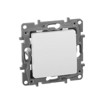 Переключатель встраиваемый Legrand Etika 1 кл. белый