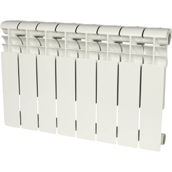 Радиатор алюминиевый ROMMER Profi 350/80 8 секций