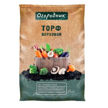 Торф верховой 9 л 3500г