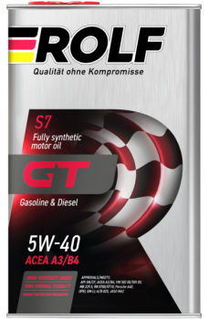 Масло моторное ROLF GT 5W40 4л SN/CF