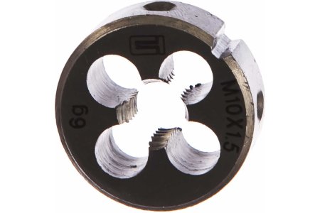 Плашка М10 1,5 мм Сибртех 1 предмет