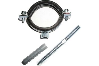 Хомут с дюбелем и шурупом MasterProf 3/8"