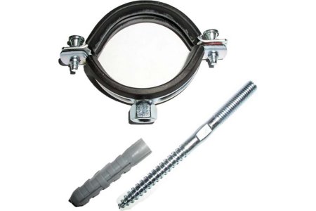 Хомут с дюбелем и шурупом MasterProf 3/8"
