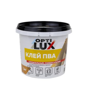 Клей ПВА Ижсинтез Оптилюкс 1 кг