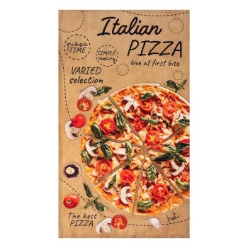 Комплект кухонных полотенец Italian food  73х40 см 4 шт