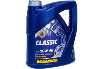Масло моторное Mannol Classic 10W40 4л SN/CH-4
