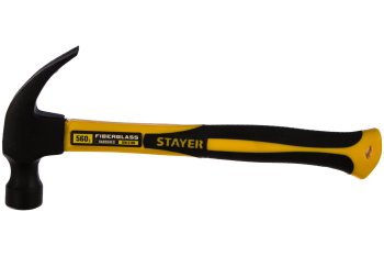Молоток-гвоздодер 0,56 кг Stayer фибергласс