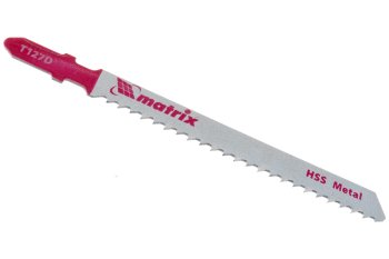 Набор пилок для лобзика Matrix Professional 50/75 мм универсальные 5 шт.