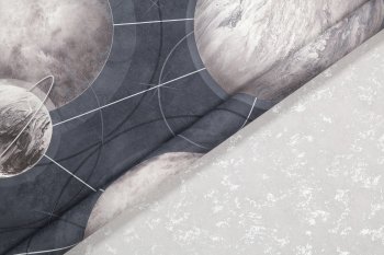 Обои флизелиновые Палитра Planets НС71987-45