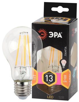 Лампа светодиодная Эра E27 13Вт 2700К теплый белый свет