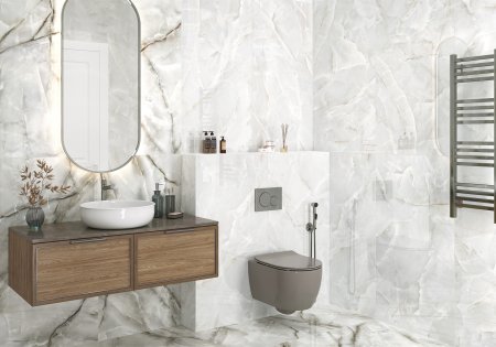 Керамогранит Talisman Onyx,  цвет Gris