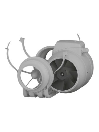 Вентилятор ERA PRO TYPHOON 2SP 125мммм белый 173х216х291мм