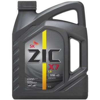 Масло моторное ZIC X7 LS 10W40 4л SN/CF