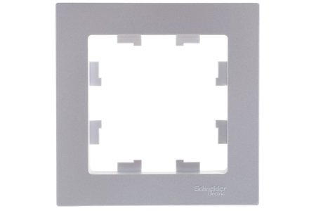 Рамка Schneider Electric AtlasDesign 1 пост, цвет жемчуг