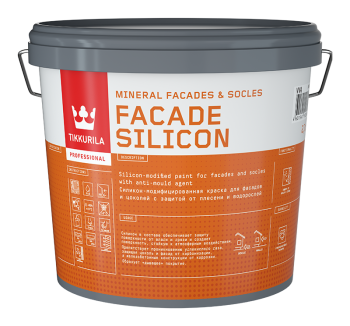 Краска водно-дисперсионная Tikkurila Facade Silicon основа для колеровки основа VVA 2,7 л