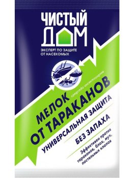Мелок от тараканов Чистый дом , в упак.1 шт.