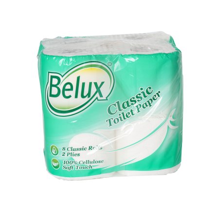 Бумага туалетная Belux Classic 8шт