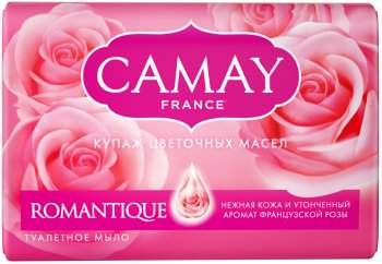 Мыло туалетное Camay 85г Алые розы 1шт.