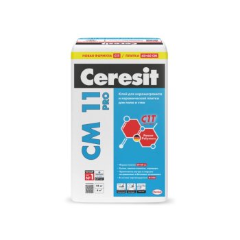 Клей для плитки и керамогранита СМ11 Pro Ceresit 25 кг