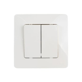 Выключатель встраиваемый Schneider Electric Blanca 2 кл. бежeвый без подсветки