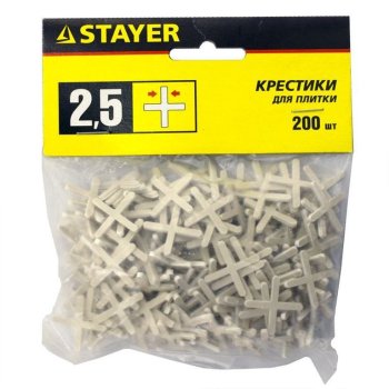 Крестики 2,5мм Stayer 200шт