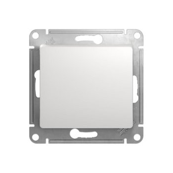 Переключатель встраиваемый Schneider Electric Glossa 1 кл. белый