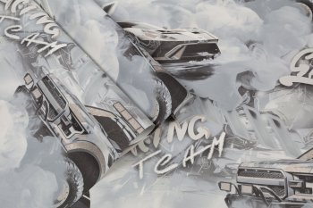 Обои флизелиновые Палитра Racing Team HC72349-41