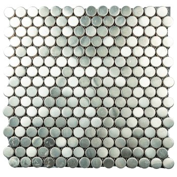 Мозаика Metal buttons серый LD12