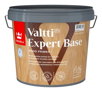 Антисептик Tikkurila Valtti Expert Base грунтовочный бесцветный 2,7 л