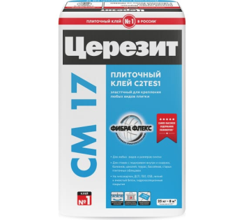 Клей для плитки и керамогранита СМ17 Ceresit 25 кг
