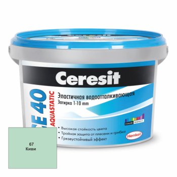 Затирка CE40 Ceresit киви 2 кг
