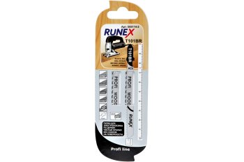 Пилка для лобзика Runex T101BR 75 мм по ламинату 2 шт.