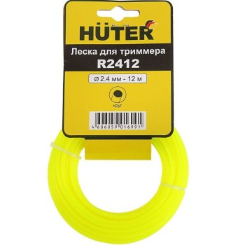 Леска для триммера HUTER Круг 2,4 мм 12 мм