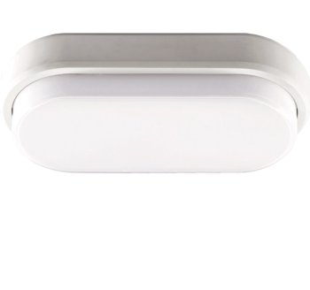 Светильник ЖКХ светодиодный Jazzway PBH-PC2-OA 12Вт 1080Лм 4000К нейтральный белый свет IP65 овал