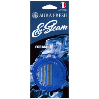 Ароматизатор Aura fresh Eco Steam For Man на приборную панель