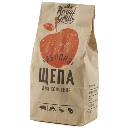 Щепа для копчения Royal Grill яблоня 1 л