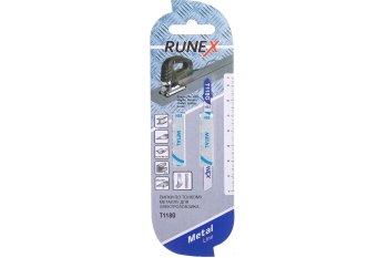 Пилка для лобзика Runex T118G 50 мм по металлу 2 шт.