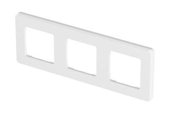 Рамка Legrand Inspiria 3 поста, цвет белый