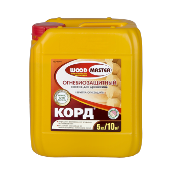 Антисептик WOODMASTER Корд огнебиозащитный розовый 5 кг