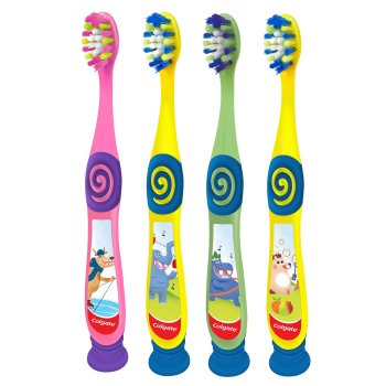 Зубная щетка Colgate Для детей 2-5+, жесткость мягкая