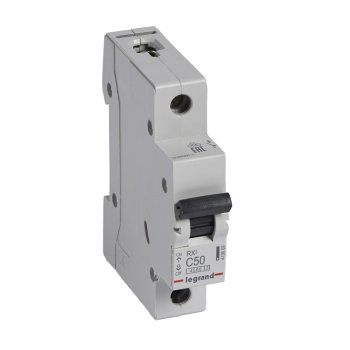 Автоматический выключатель Legrand Rx3 1P 50А хар-ка C 4,5кА