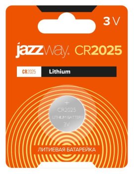 Батарейка литиевая Jazzway LITHIUM CR2025 1шт/уп.
