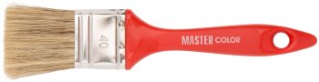 Кисть флейцевая Master Color ПЭТ 40 мм универсальная